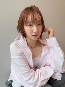 ロンド エスポワール 錦糸町(Lond espoir) オリーブグレー/ボブ/顔周り/レイヤー/髪質改善/縮毛矯正