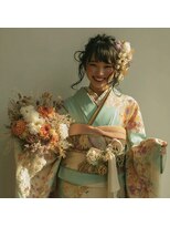ビューティフルマインド(Beautiful mind)&nbsp;成人式の振袖着付・ヘアセットご予約受付中