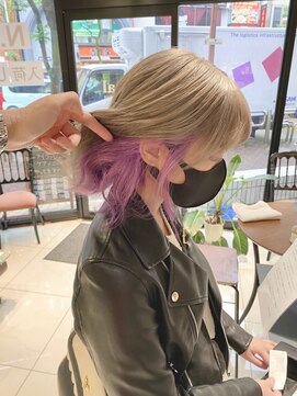 プロデュース 淵野辺店(Produce) 暗めカラー/韓国風/レイヤーカット/髪質改善/縮毛矯正/淵野辺