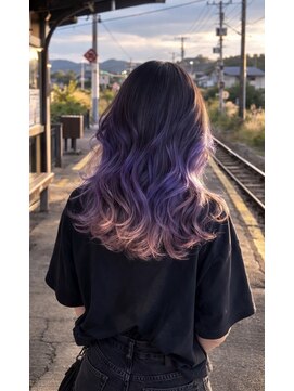 リアンドコー(Re&co) mai/アッシュパープル/Wカラー