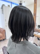 ラボヌールヘアーノーブル 新越谷店(La Bonheur hair noble)&nbsp;ミディアムウルフ/極上髪質改善【美髪】【イメチェン】