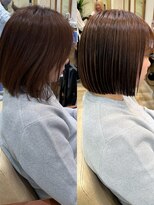ミラバイケンジ 藤沢(Mira by KENJE)&nbsp;30代ママさん乾かすだけでまとまるボブ髪質改善ストレート[藤沢]