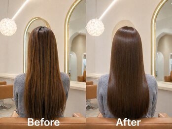 ラヴィズム 名駅店(LUVISM)の写真/ダメージレスで叶う極上の艶髪へ◎バイカルテで芯から補修【名駅/髪質改善/トリートメント】