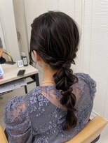 ヴィヒタ 川越 本川越(VIHTA.)&nbsp;パーティーヘアセット編み下ろしヘアアレンジ川越本川越