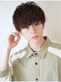 本厚木/シースルーマッシュツーブロック刈り上げ/20代30代