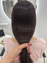 アイニ 天王寺アポロ店(aini)&nbsp;水光艶髪カラー・ショコラブラウン〈airi〉