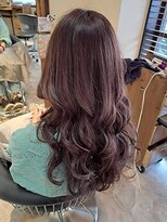 ヘアリゾート粋 トゥジュ 池袋東口店(tujuh)&nbsp;艶髪ライトブラウン/レイヤーカット/ロング