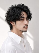 ネオリーブ クーロ メゾン 横浜(Neolive curro Maison) 波巻きスパイラル フェザーパーマ MEN’S HAIR