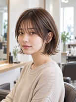 ライクバイコトナ 越谷(RIKE by kotona)&nbsp;ショートボブ髪型20代30代40代50代前髪あり前髪なし面長丸顔越谷