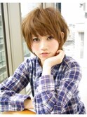 トップふんわり立体感のあるショートヘア☆