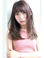 ロゼ 甲子園口(Rose)&nbsp;【ROSE/甲子園口】イルミナカラー/無造作カール/セミロング