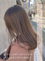 チョビー(Chobii)&nbsp;表参道ミルクティーカラー/イルミナカラー/ブリーチ無し