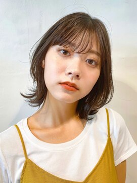 ガーデントウキョウ(GARDEN Tokyo) 【GARDEN荒井夏海】小顔シースルー前髪×ふんわりレイヤーボブ