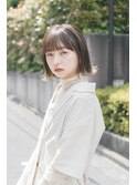 【garden tachikawa】小顔フレンチボブ×ブルーグレージュ