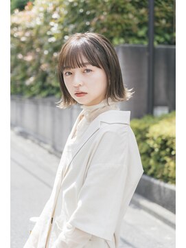 ガーデン タチカワ(garden tachikawa) 【garden tachikawa】小顔フレンチボブ×ブルーグレージュ