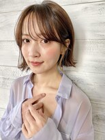 ジョエミバイアンアミ(joemi by Un ami)&nbsp;【新宿 joemi by unami】インナーカラー×切りっぱなしボブ