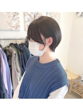 ジジ チーク 栃木(Gigi cheek) 暗めなマットカラー/マッシュショート◎