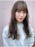 束感ウェーブロング