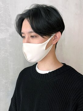 アルバム 渋谷パルコ(ALBUM) 毛流れセンターパートウルフマッシュパーマ_ba375103