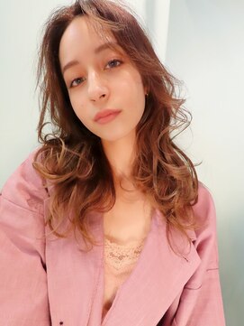 オフィス(OFFICE) 【OFFICE】Semi- wolf layer ・ long （代々木公園/代々木上原）