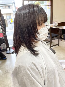 ムーブ(Moob) ハイレイヤー×ウルフカット【別府】