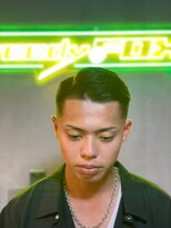 グリーディーフォックス 三軒茶屋(GreedyFOX)&nbsp;波巻き/マッシュパーマ/ウルフ/ハイライト<理容室>三軒茶屋