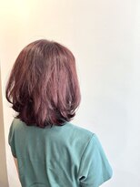 ピュアソウル(Pure Soul)&nbsp;ニューヨークドライカット×くせ毛いかしボブ×ピンクカラー