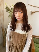 シーバイサイン(sea by Sign)&nbsp;オレンジブラウン/ワイドバング/フェイスレイヤー