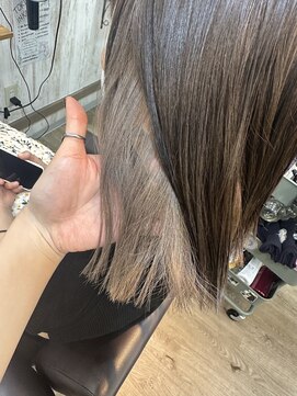 ヘアーリゾートガーデンバイトロント 船橋法典店(Hair Resort Garden by Toronto) インナーグレージュ【船橋、西船橋、市川大野、新船橋、塚田】