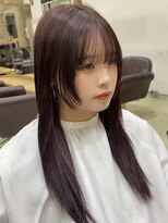 ゼスト 吉祥寺店(ZEST) 顔周りレイヤー×姫カット【吉祥寺石川ひな】