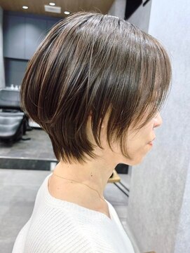 プルーヴ 秋葉原(prove) 30代40代大人女性/前髪ありショートボブ/ショートヘア/髪質改善