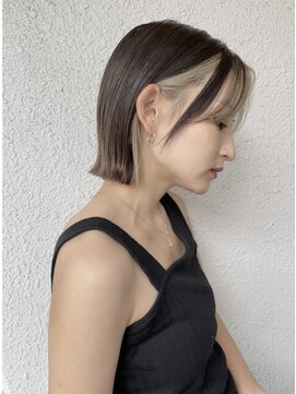 ロンドカスティーヨ 四日市(Lond castillo) ボブ/インナーカラー/髪質改善/縮毛矯正_4404