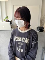 グリーン(green)&nbsp;リナ　レッドインナーカラー