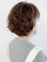 リコ(LIKO)&nbsp;大人のしっかりパーマショートボブ☆大人ヘア/デジタルパーマ