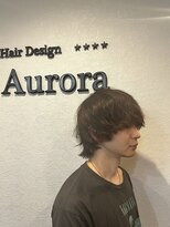 オーロラ 蔵前(Aurora) 藤原基央風ヘアスタイル　藤くん髪型