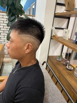 ノート ヘアーサロン(NOTE HAIR SALON) クロップスタイル×バリアート