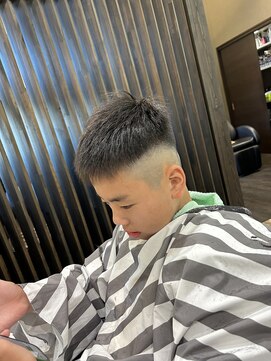 スクデット(Scudetto) フェードカット