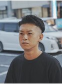 ラフパーマスキンフェード