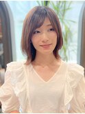 似合わせ小顔レイヤーボブウルフ_渋谷/髪質改善