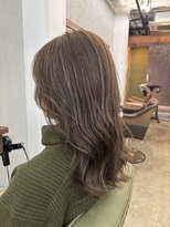 ヘアメイク デザート(HAIR MAKE DESART) 木村法子【ミディアム×白髪ぼかしハイライト】