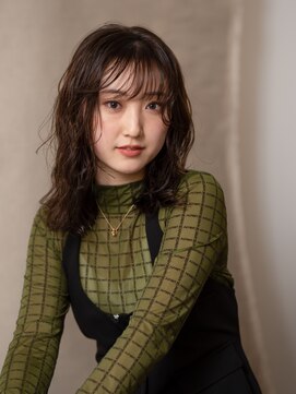 ピークアブー アヴェダ アトレ恵比寿(PEEK-A-BOO AVEDA) 2024　salon collection 大人のミディアムパーマスタイル