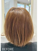 髪質改善専門店 アミーベルエクラ(AMI a BELLE Eclat)&nbsp;お悩み別【BEFORE/AFTER】パサ髪からしっとり髪へ劇的改善（^^）