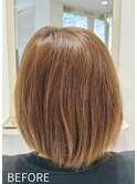 お悩み別【BEFORE/AFTER】パサ髪からしっとり髪へ劇的改善(^^)