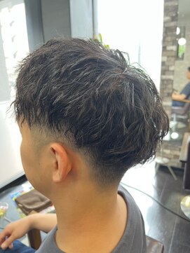 ヘアーメイク ロージー 北18条店(HAIR MAKE ROSY) ツイストスパイラルパーマツーブロックツイストパーマ