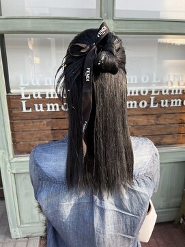 ルーモ(Lumo) ヘアセット/ハーフアップ/カチモリ