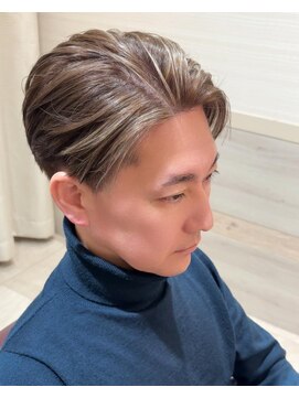 マージュ ギンザ(marju GINZA) 【メンズ】気になる白髪だけぼかせる大人のポイントハイライト