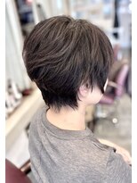 サーティエイト(38) 50代ゆるふわカール 大人可愛いショート
