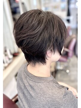 サーティエイト(38) 50代ゆるふわカール 大人可愛いショート/カット/ボブ/髪質改善/