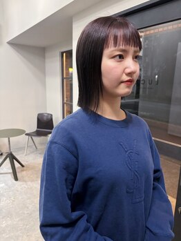ルーチェ(LUCE for hair.)の写真/【曽根駅5分】毎日悩んでいたクセ毛が嘘のようにまっすぐに！髪に優しい×艶のある酸性縮毛矯正が嬉しい♪