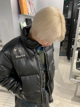 ペレ アネックス 大阪梅田茶屋町店(PELE ANNEX) くびれヘア/アプリコットオレンジ/ハイライトカラー/梅田